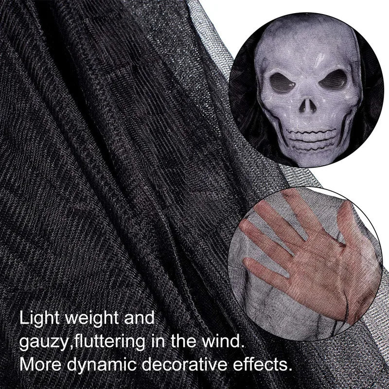 Hanging Ghost with Sound & Glowing Mask