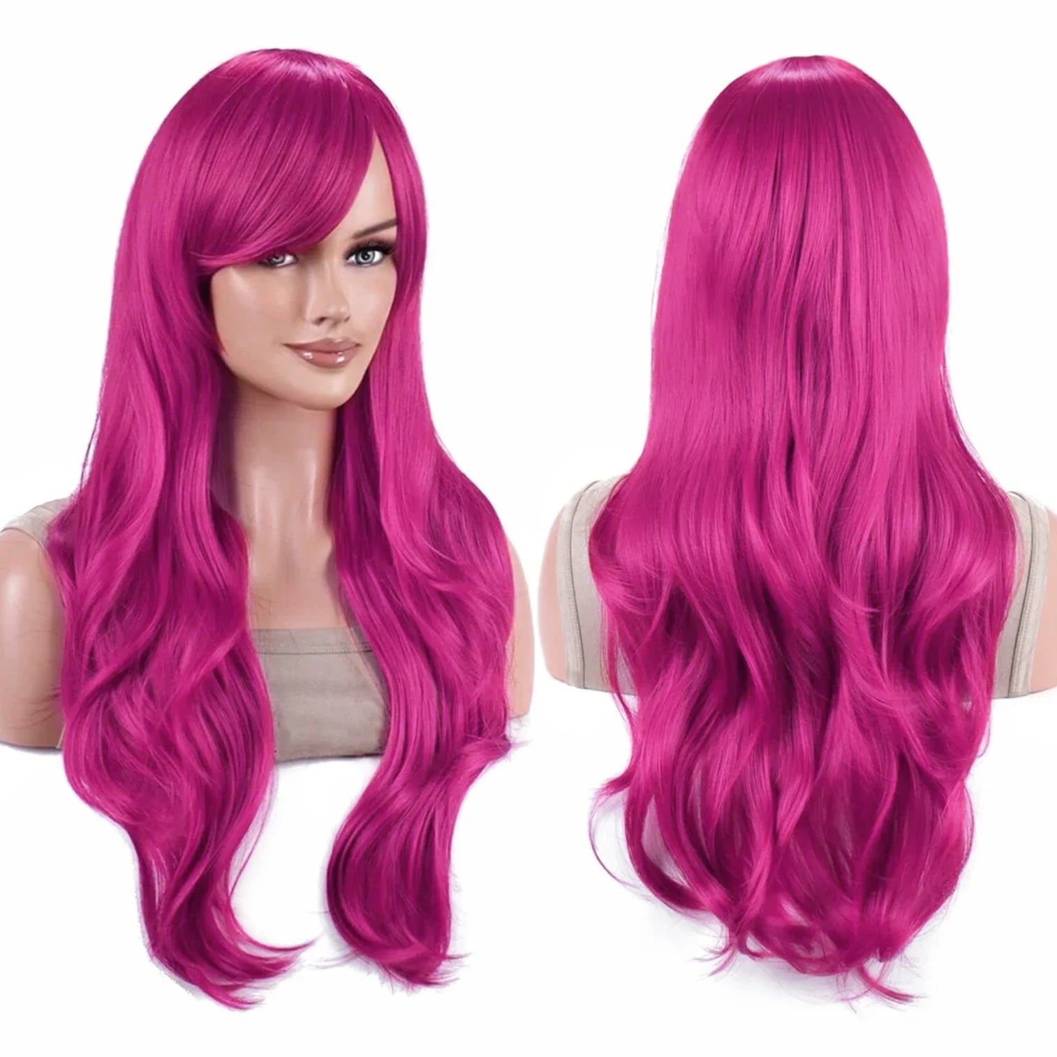 Long Wavy Rainbow Wig