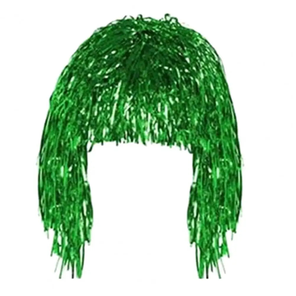 Foil Tinsel Disco Wig