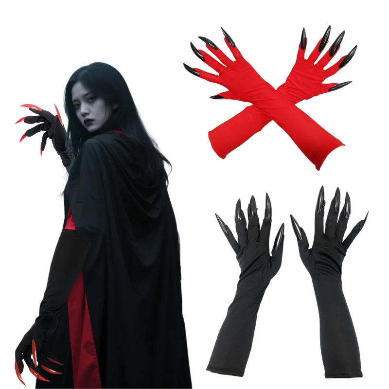 Long Nail Claw Gloves