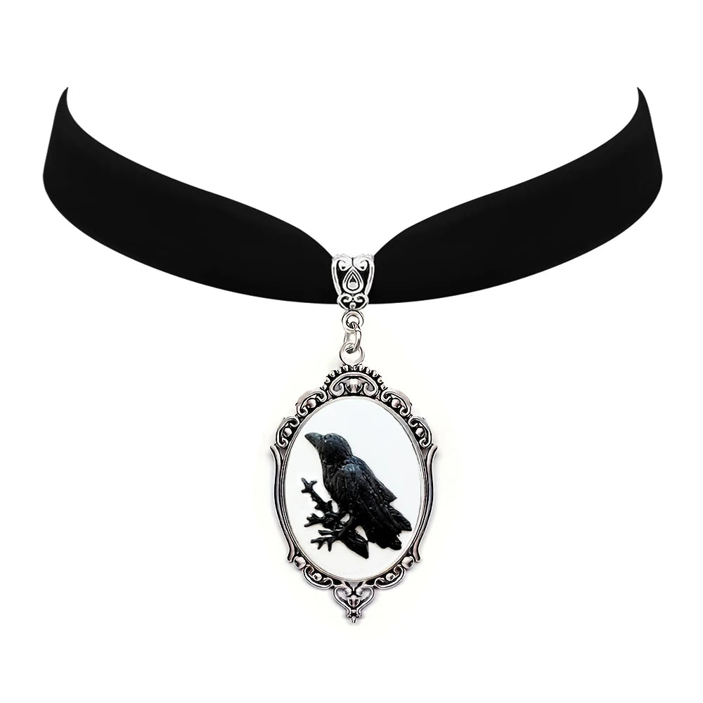 Gothic Bat Choker