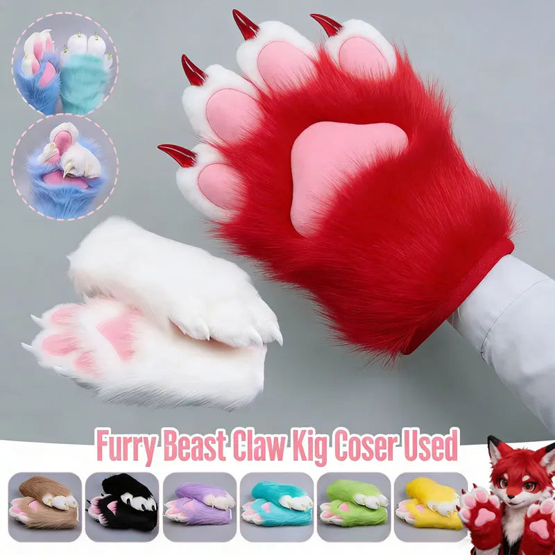 Fursuit Cat Claw Gloves