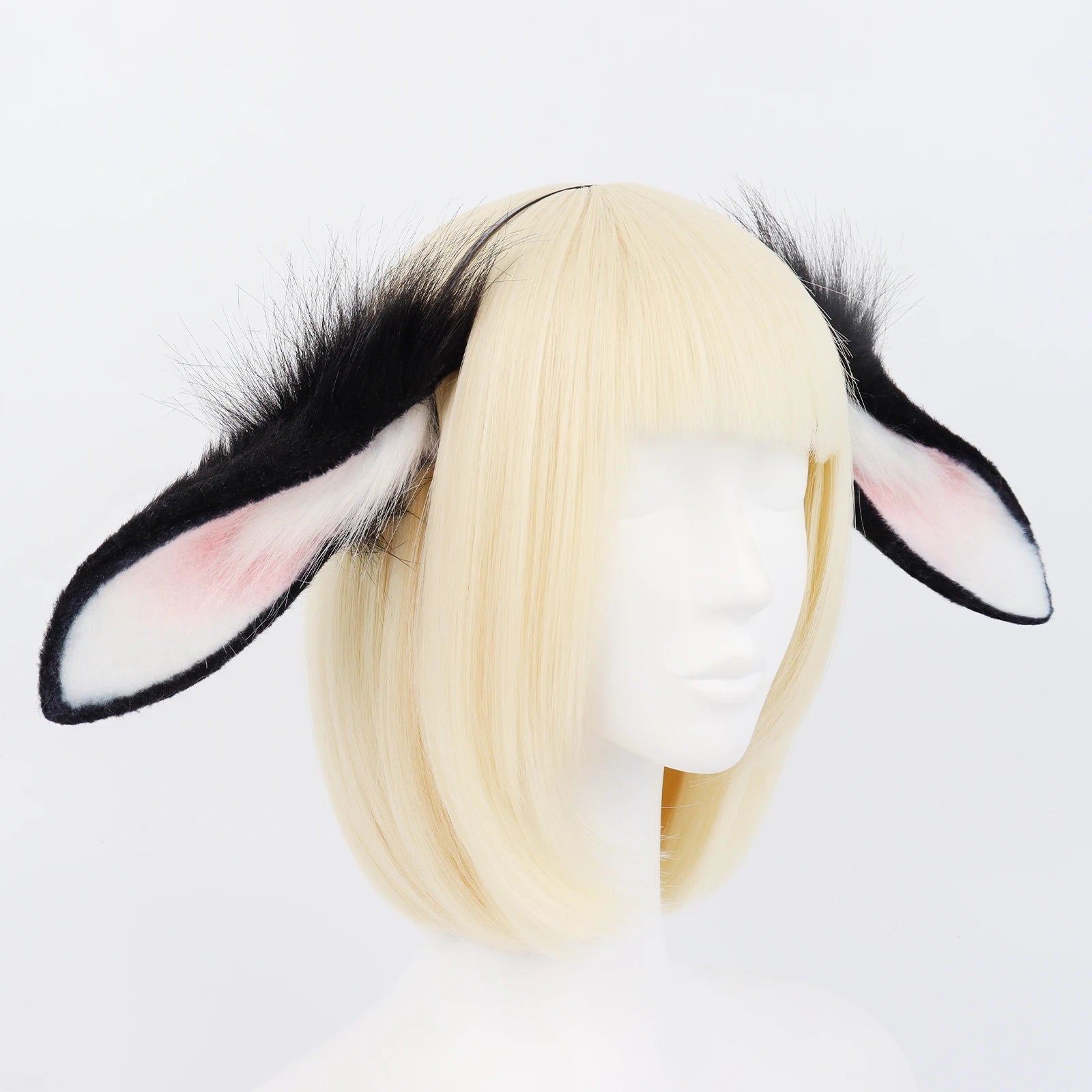 Faux Fur Bunny Ears Headband