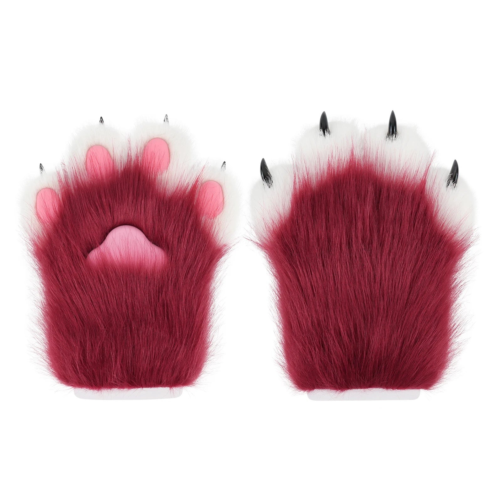 Plush Animal Claw Gloves