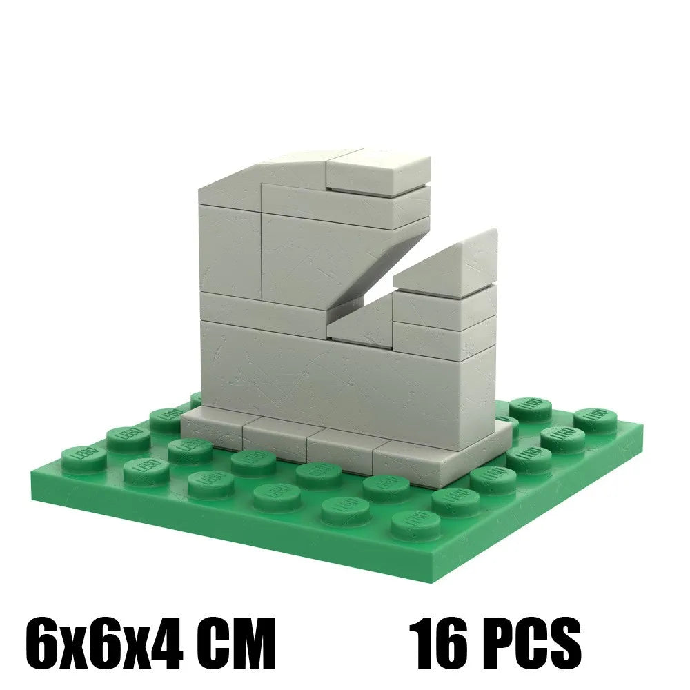 Hell Cemetery Model Building Blocks