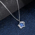 Moon Pentagram Heart Pendant