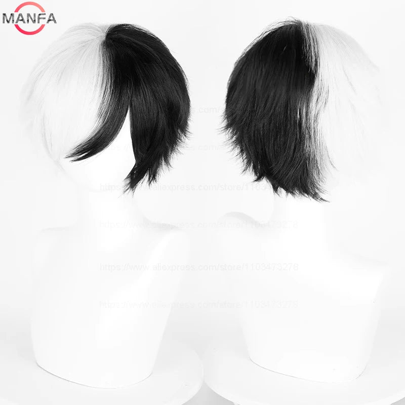 Short Black Anime Wig