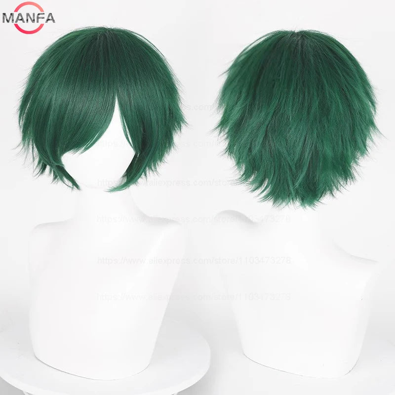 Short Black Anime Wig
