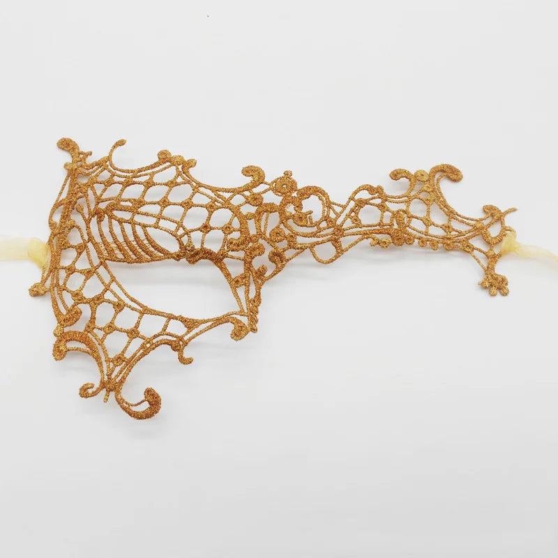 Gold Carnival Masquerade Mask