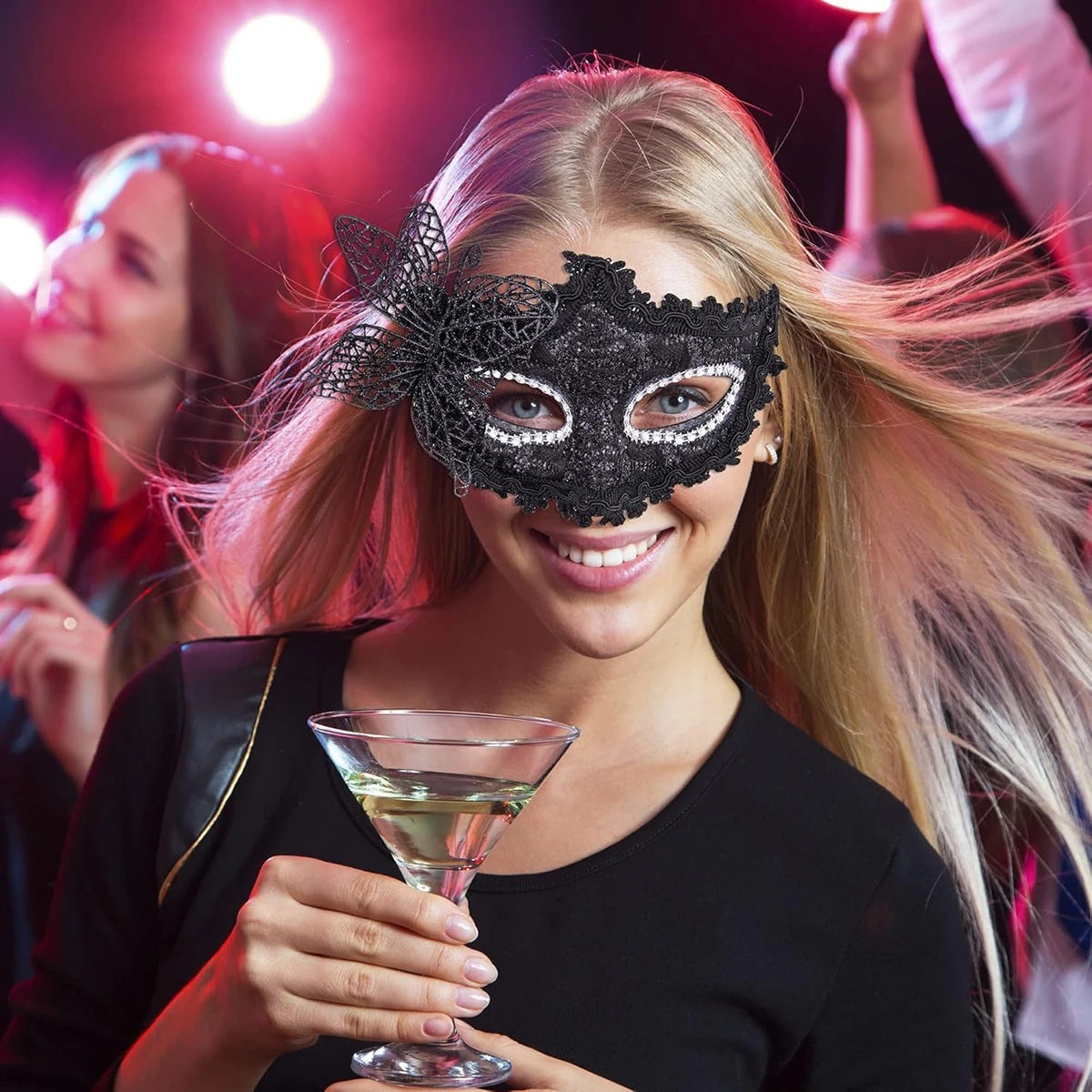 Women's Lace Venetian Mask
