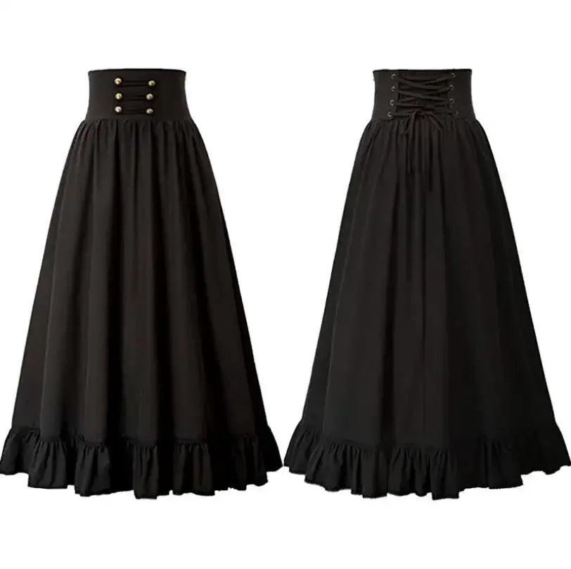 Victorian High-Waist Skirt