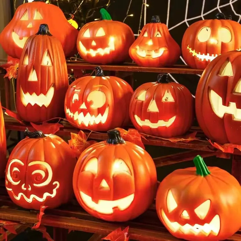 Light-Up Jack-O'-Lantern Decor