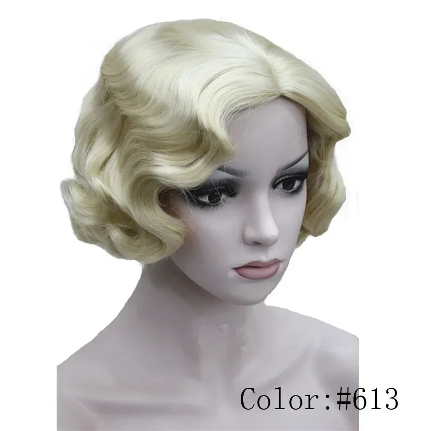 1920s Finger Wave Wig