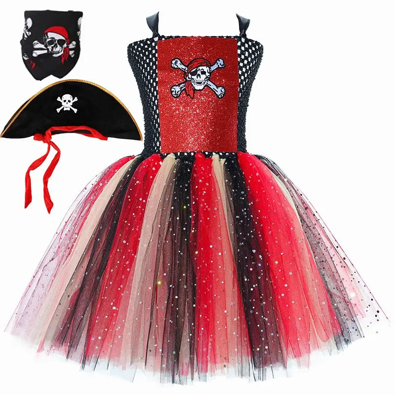 Girls Pirate Tutu Dress
