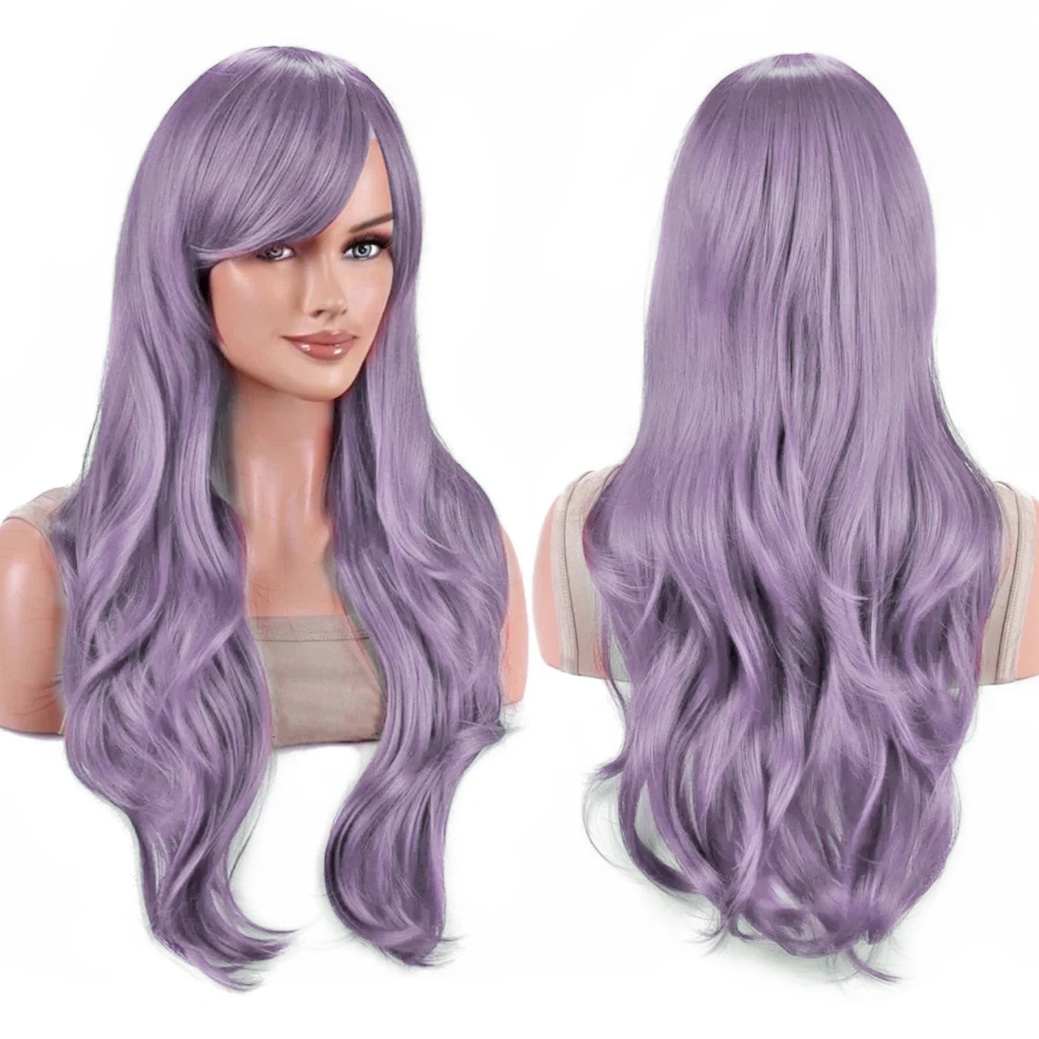 Long Wavy Rainbow Wig