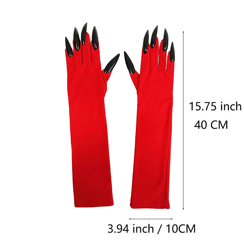 Long Nail Claw Gloves