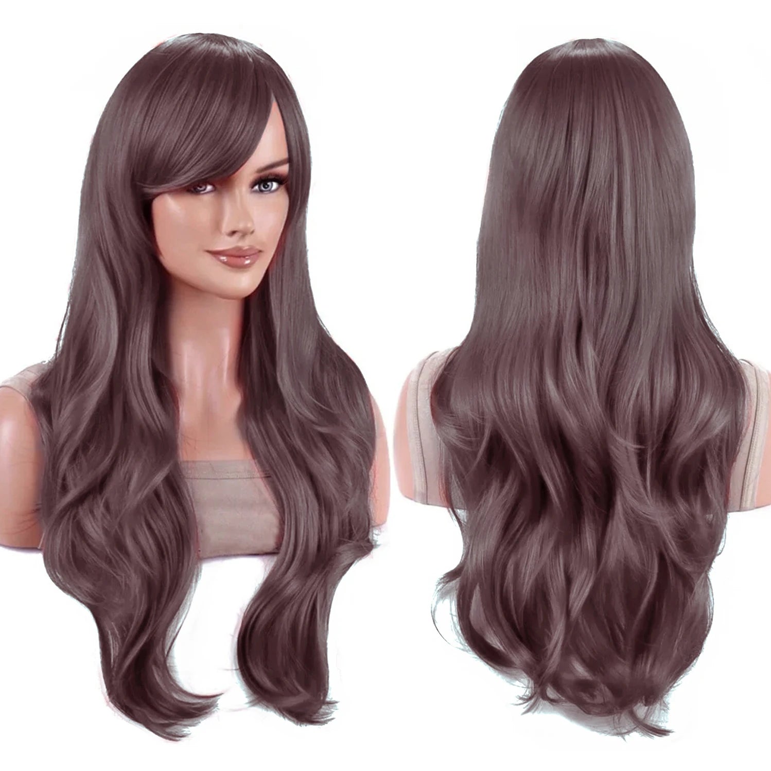 Long Wavy Rainbow Wig