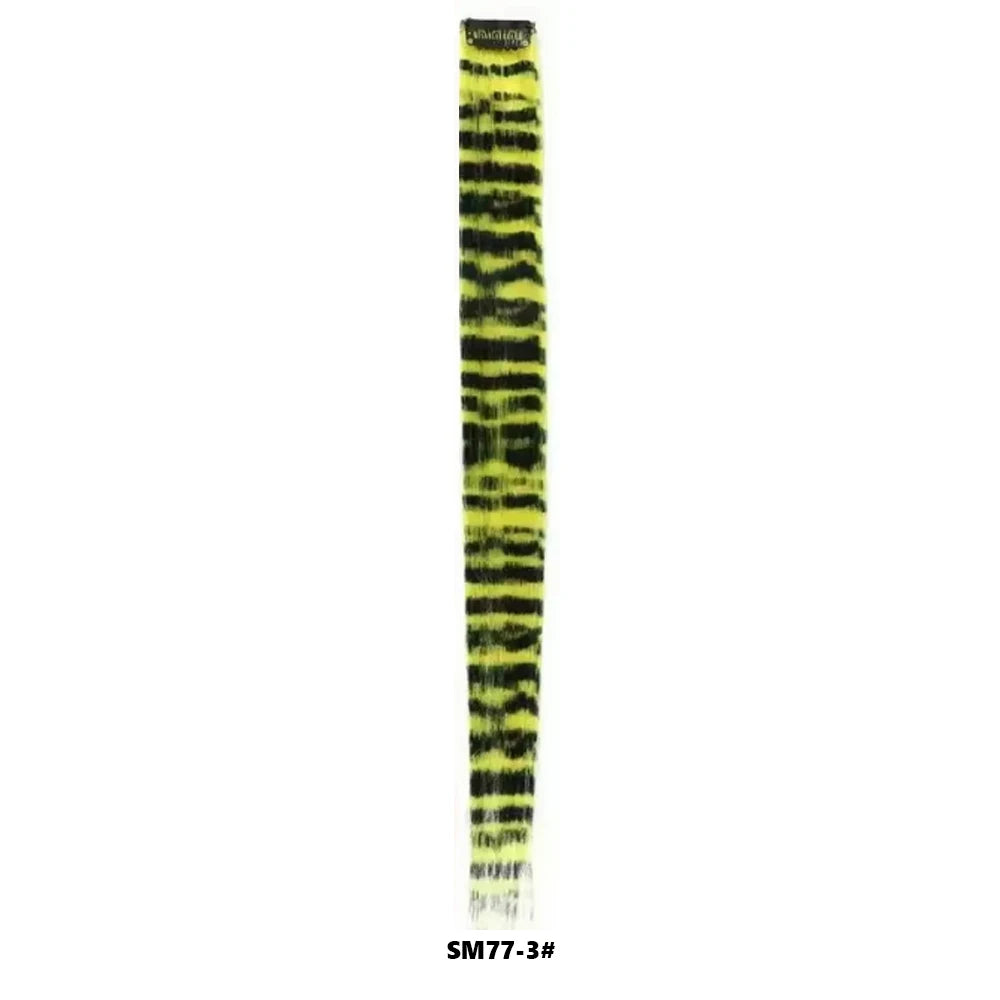 Striped Clip-In Hair Extensions