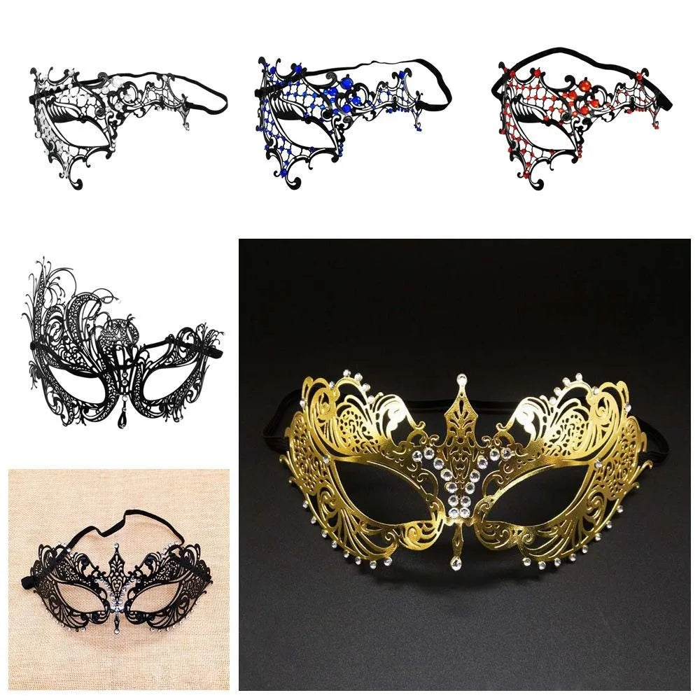 Handmade Venetian Half Mask