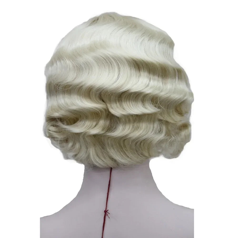 1920s Finger Wave Wig