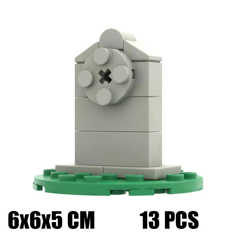 Hell Cemetery Model Building Blocks