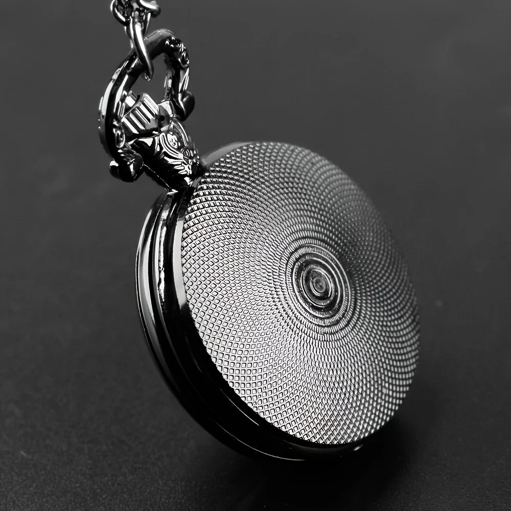 Black Raven Pocket Watch