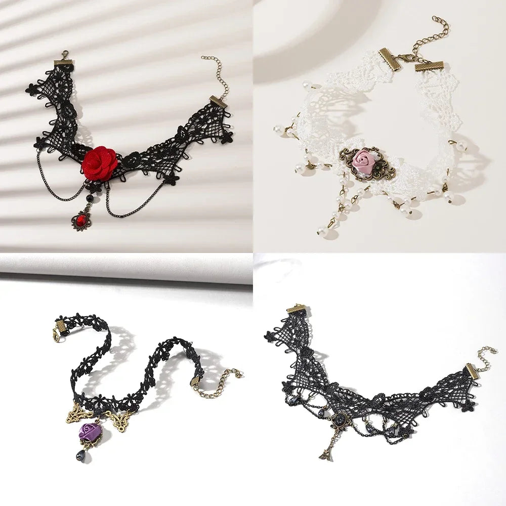 Black Lace Choker