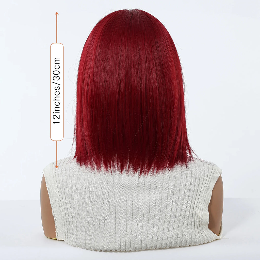 Short Straight Bob Wig