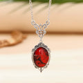 Gem Ring-Clasp Velvet Choker