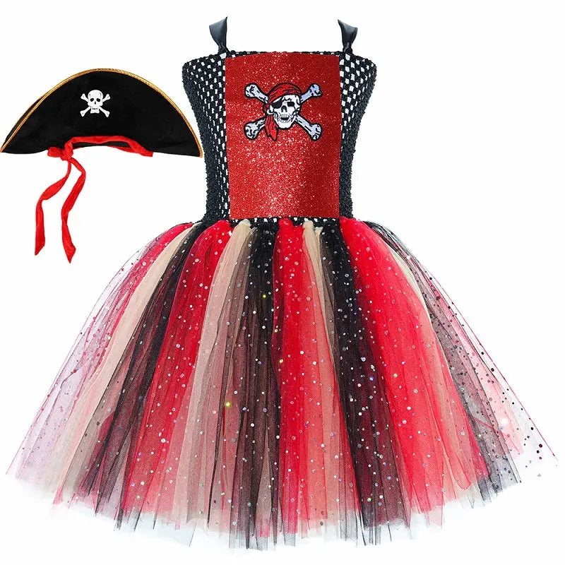 Girls Pirate Tutu Dress