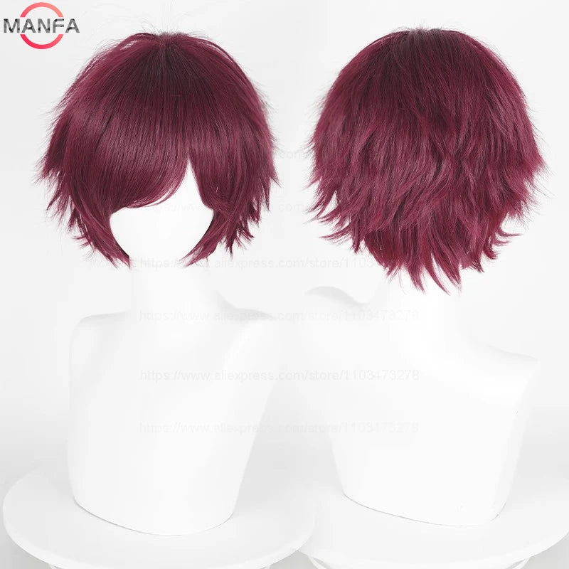 Short Black Anime Wig