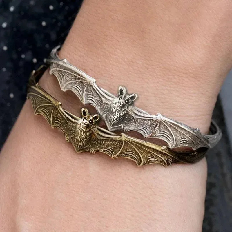 Gothic Bat Bracelet