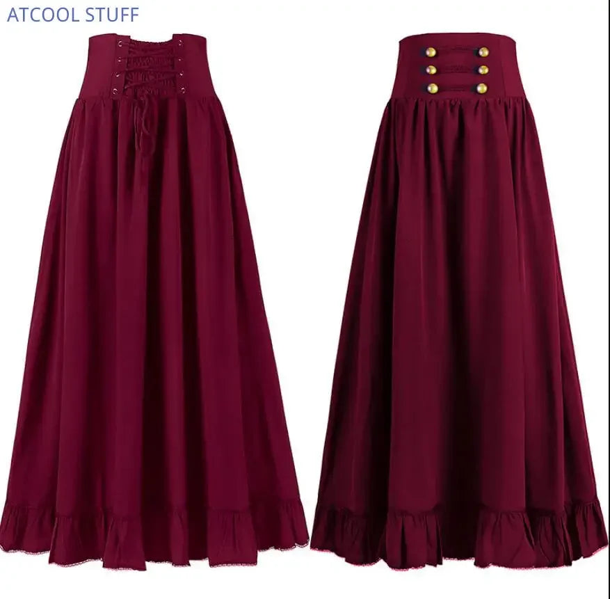 Victorian High-Waist Skirt