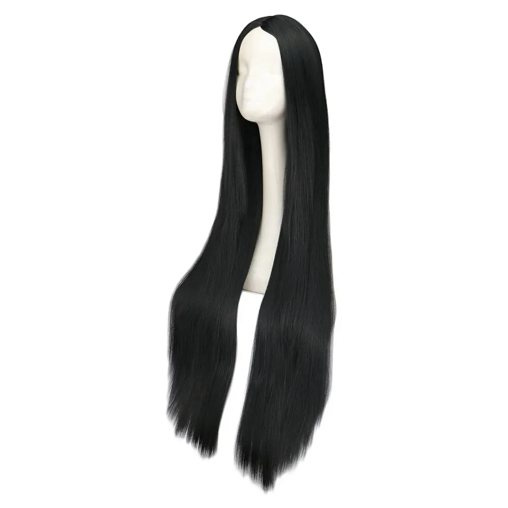 Extra-Long Black Wig (40in)