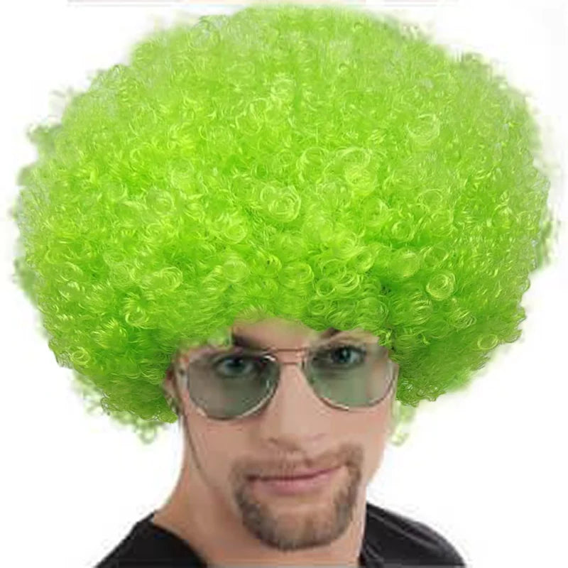 Afro Puff Clown Wig