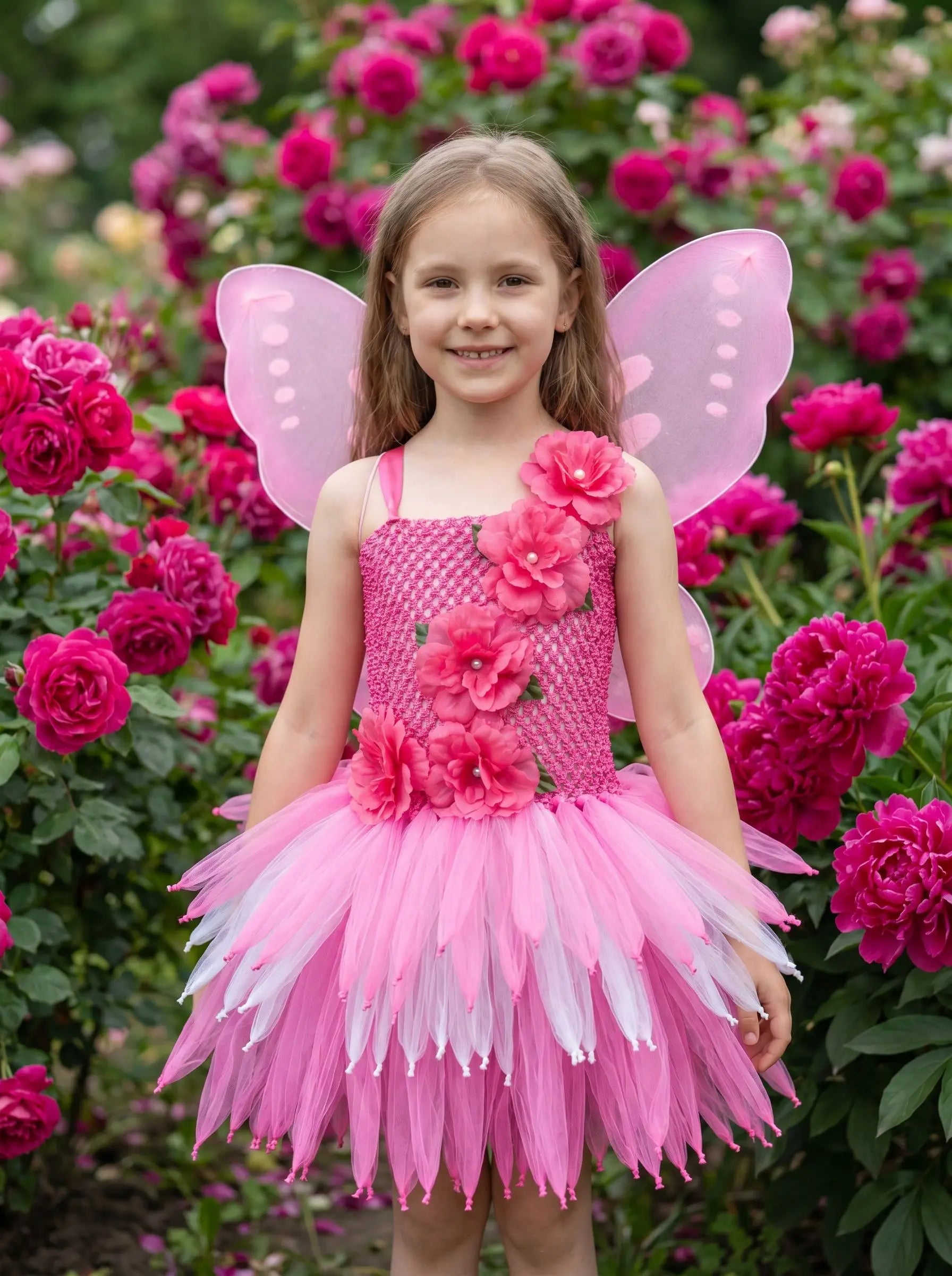 Girls Butterfly Fairy Costume