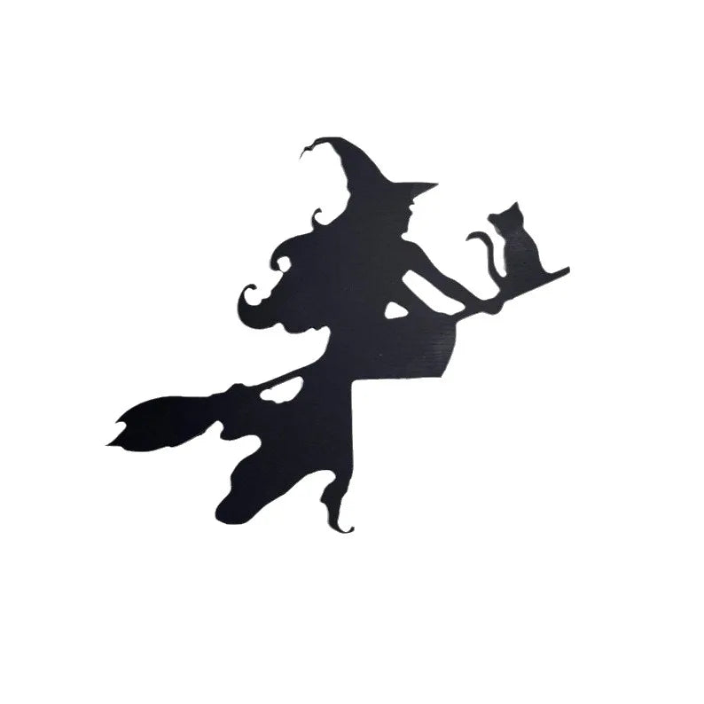 Door Corner Sign — Bird, Witch & Cat