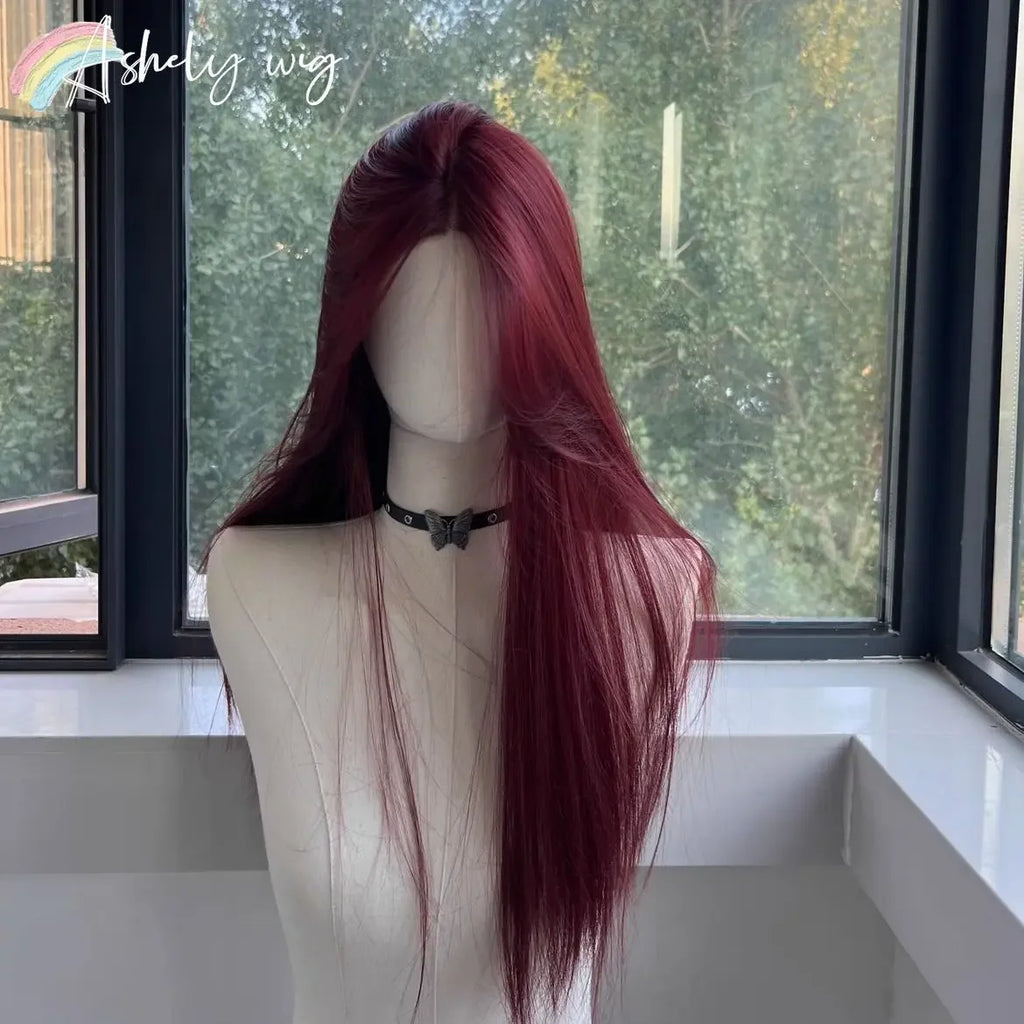 Women's Long Black Wig