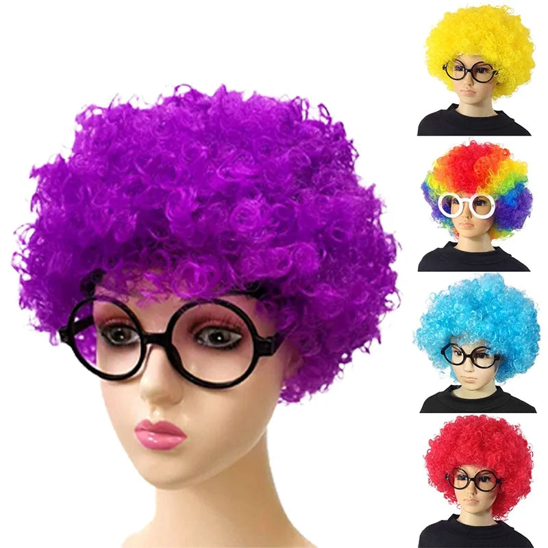 Curly Clown Performance Wig