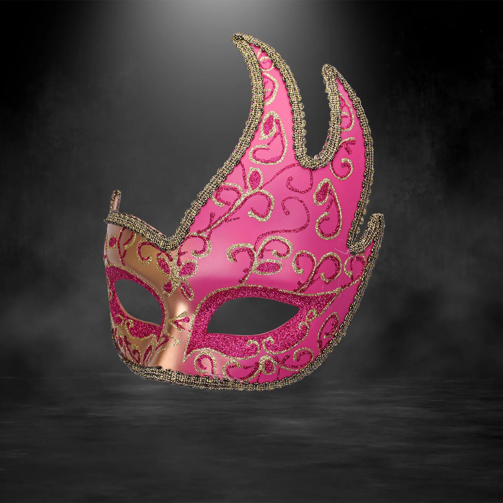 Elegant Venetian Half Mask