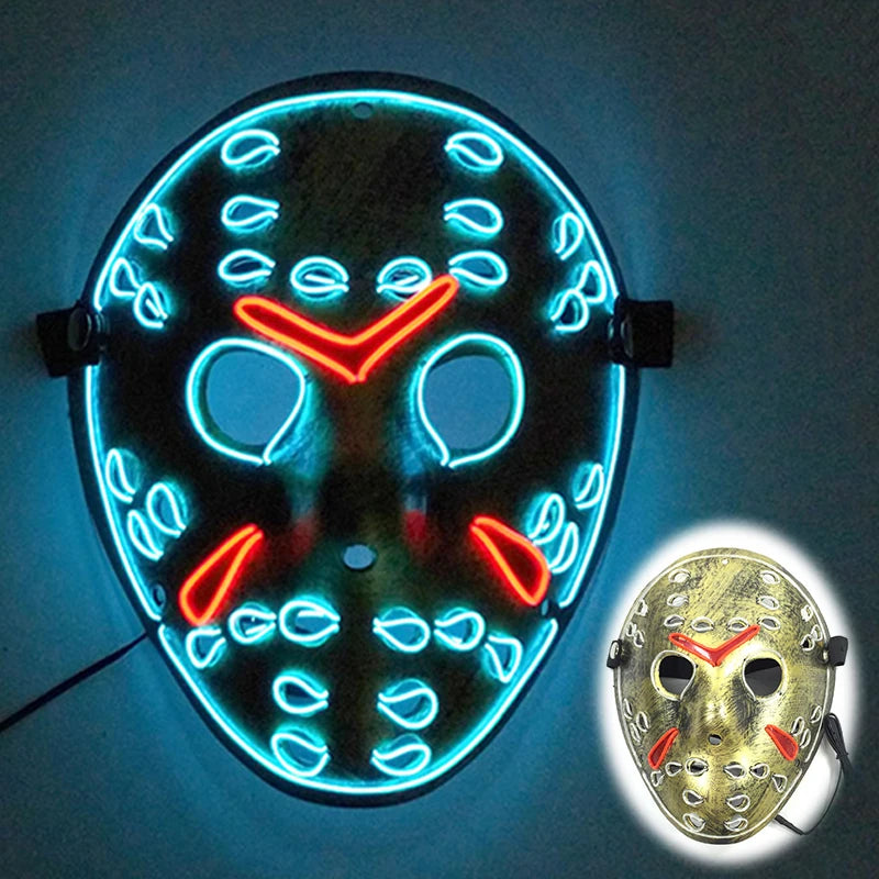 LED Hacker Vendetta Mask