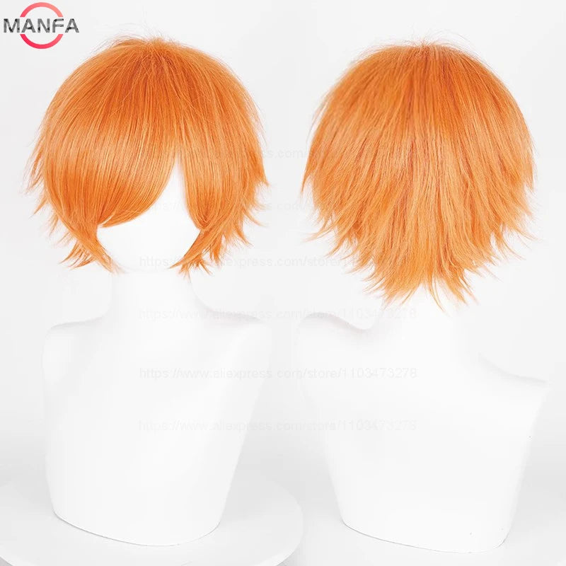 Short Black Anime Wig