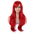 Long Red Curly Mermaid Wig
