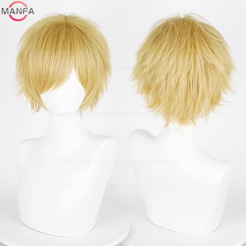 Short Black Anime Wig