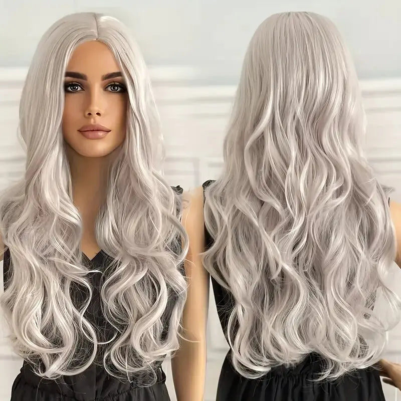 Wavy Purple Cosplay Wig