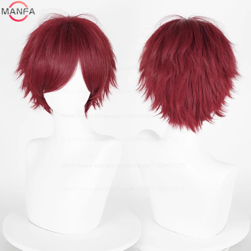 Short Black Anime Wig