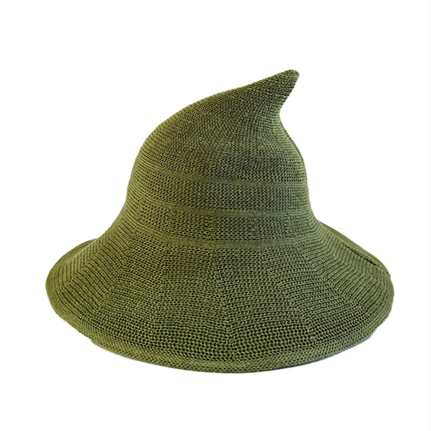 Vintage Wool Knit Witch Hat