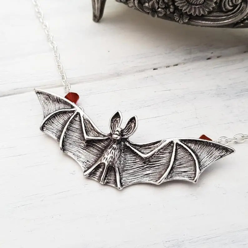 Gothic Bat Fashion Necklace