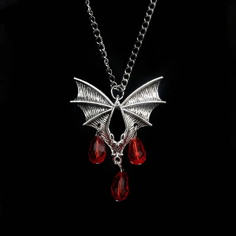 Gothic Bat Fashion Necklace