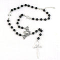 Gothic Bat Rosary Necklace